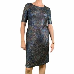 LULAROE Unicorn Elegant Oil Slick Julia Medium